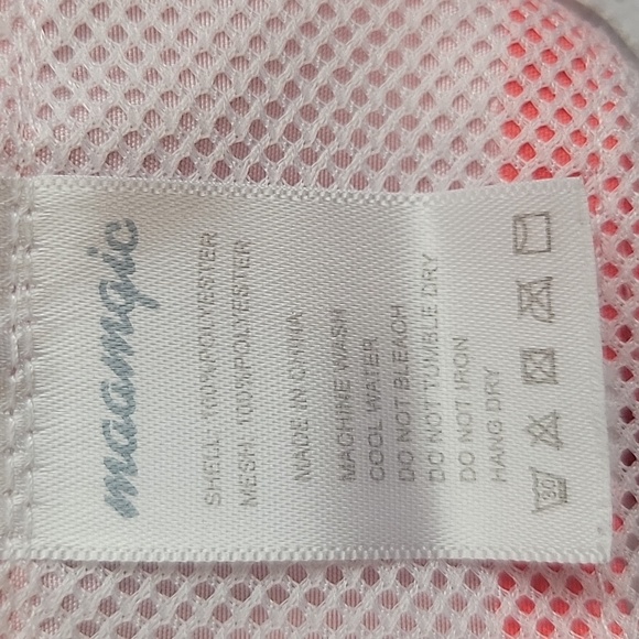 Maamgic Men's Swim Trunks 🏊‍♀️ Size XXL Gray and White and peach 🍑 - Picture 6 of 6